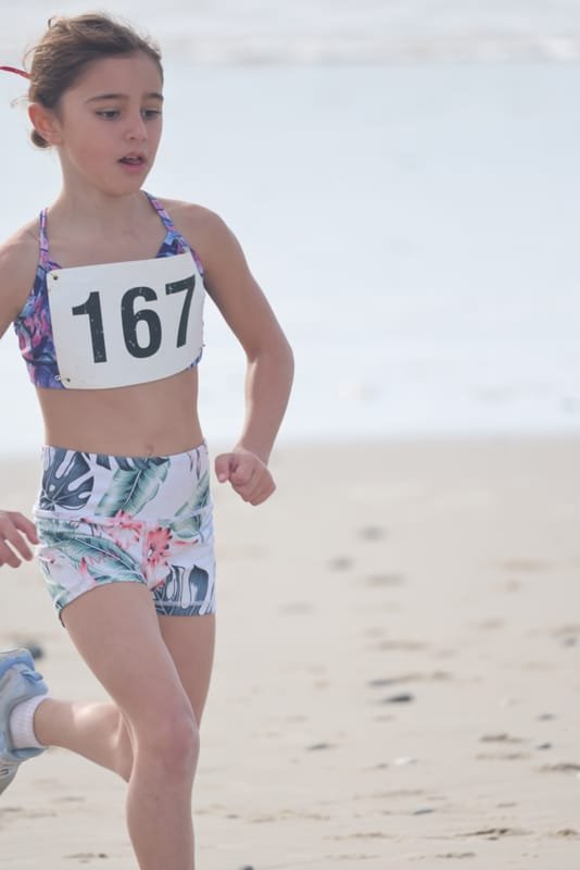 Ballina Athletics Club members at Shelly Beach