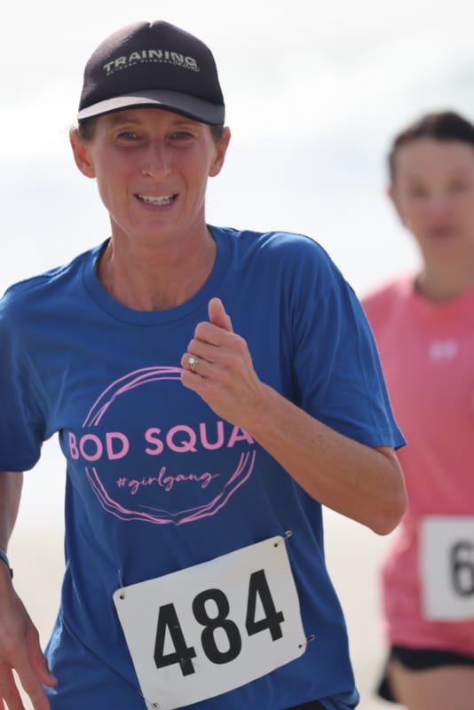 Ballina Athletics Club members at Shelly Beach