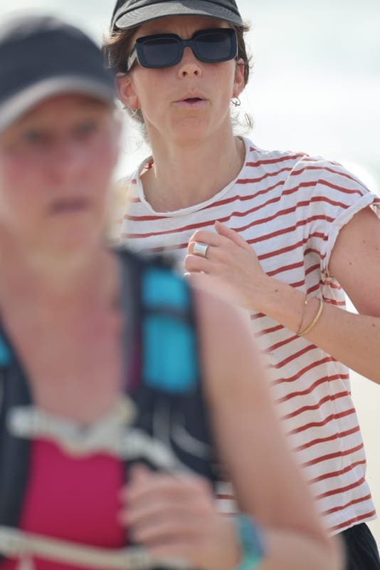 Ballina Athletics Club members at Shelly Beach