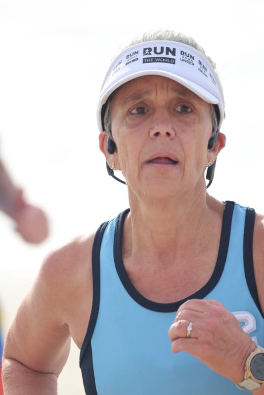 Ballina Athletics Club members at Shelly Beach