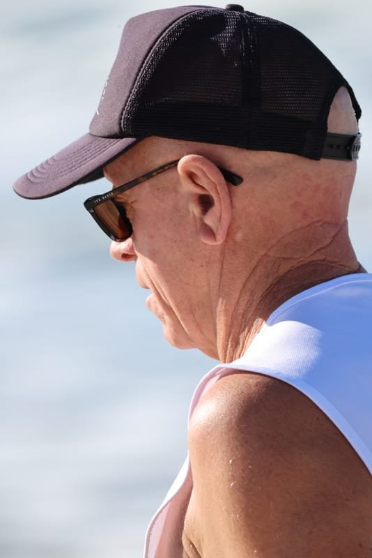 Ballina Athletics Club members at Shelly Beach