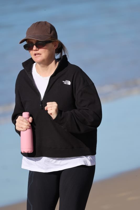 Ballina Athletics Club members at Shelly Beach