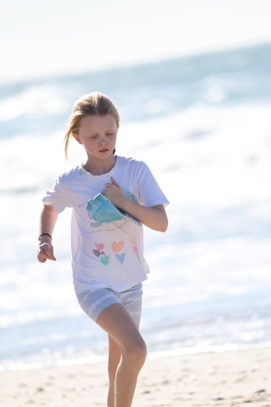 Ballina Athletics Club members at Shelly Beach