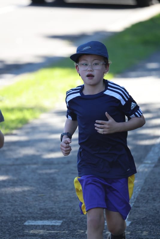 Ballina Athletics Club members at Shelly Beach