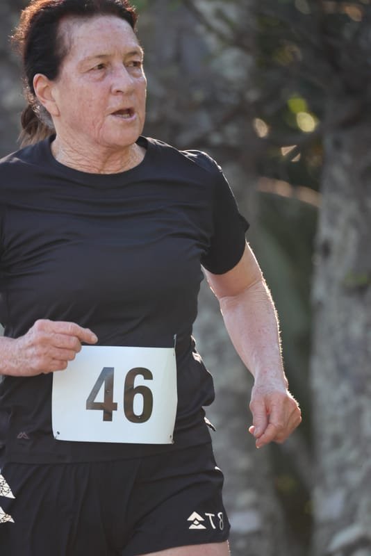 Ballina Athletics Club members at Shelly Beach