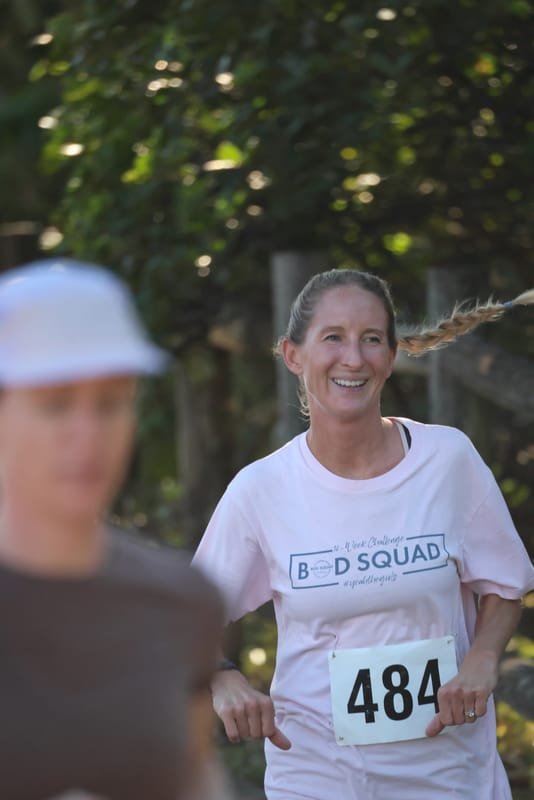 Ballina Athletics Club members at Shelly Beach
