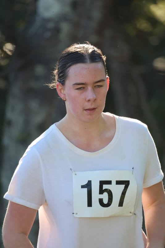 Ballina Athletics Club members at Shelly Beach