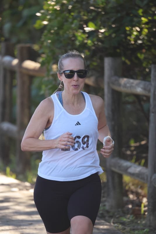 Ballina Athletics Club members at Shelly Beach