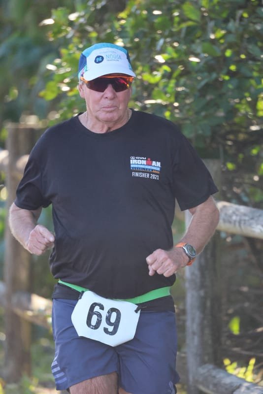 Ballina Athletics Club members at Shelly Beach