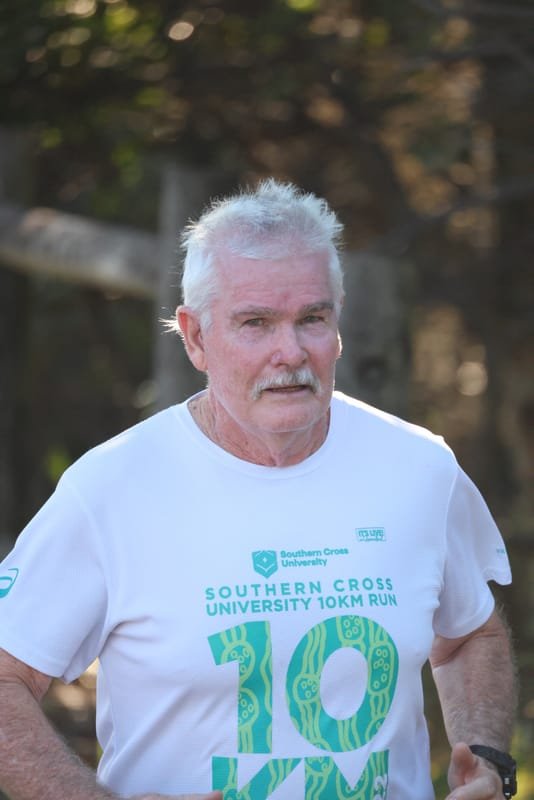 Ballina Athletics Club members at Shelly Beach