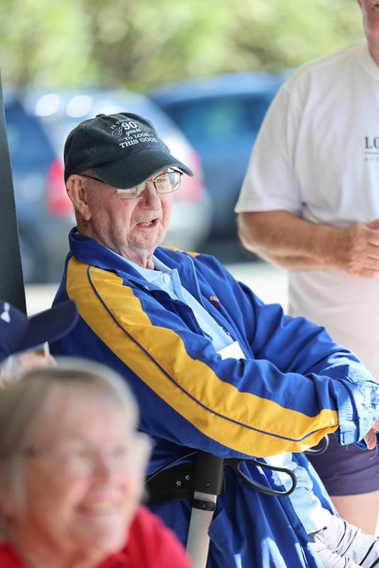 Ballina Athletics Club members at Shelly Beach